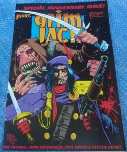 First Comics Grim Jack #24 July 1986 Special Anniversary Issue - Picture 1 of 9