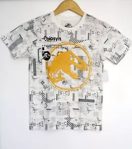 Universal Studios Jurassic World Dinosaur Biosyn Genetics T-Shirt Brand New (XL) - Picture 1 of 5