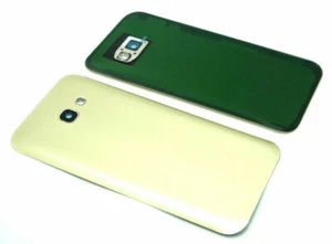 Adecuado para Samsung Galaxy A5 2017 SM-A520F tapa de la batería cubierta posterior + pegamento dorado - Imagen 1 de 1