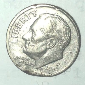 2005 P Roosevelt Dime - Picture 1 of 7