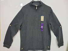 Method - Qtr Zip - Long Sleeve Sweater - Black - Medium - NWT - MSRP $70