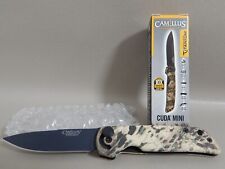 2 Camillus Cuda Mini 6.75 Inch Folding 3 Inch Blade Knife Prym1 Camo