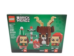 LEGO BRICKHEADZ Reno, Elfo y Elfie 281 Piezas #40353 SELLADO - Imagen 1 de 10