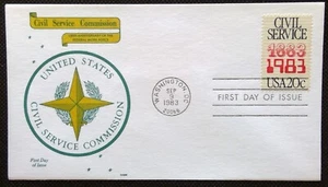 Scott 2053 FDC Civil Service GAMM Cachet - Picture 1 of 3
