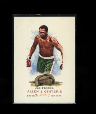 2007 TOPPS ALLEN & GINTER JOE FRAZIER BOXING LEGEND #82 HEAVYWEIGHT CHAMPION - Image 1 of 2