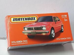Matchbox 1/64 🇨🇵 1976 Honda CVCC mainline box 2022