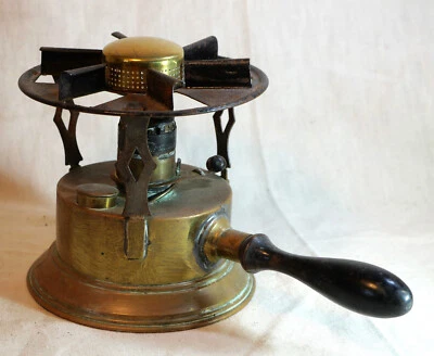 Ancien réchaud à alcool XIX ième de marque Igéon - ref GRA23REC002 - Photo 1/4
