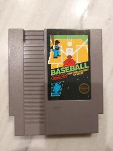 Baseball NES Authentic Game and Dust Cover. Siehe Beschreibung. - Bild 1 von 5