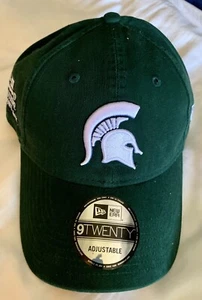 NEW ERA MICHIGAN STATE CAP PINSTRIPE BOWL 9TWENTY HAT YANKEE STADIUM 2021 1 SIZE - Picture 1 of 6