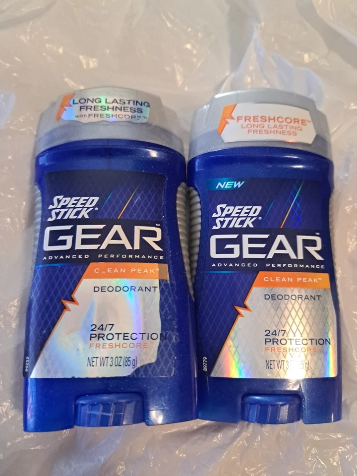 2 Speed Stick Gear Advanced Performance 24 Hrs. Protect  Clean Peak Discontinued - Image 1 of 1