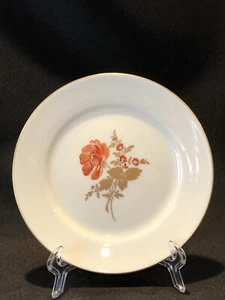 Hochst Hand Painted Porcelain Orange Floral Plate #3 New - Picture 1 of 6