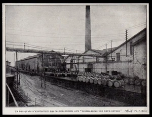 1926  --  MELLE  UN  QUAI D EXPEDITION DE LA DISTILLERIE DES DEUX SEVRES   3M122 - Picture 1 of 1
