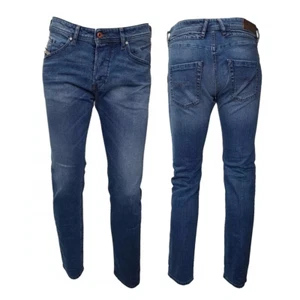 DIESEL BELTHER 0848U STRETCH Herren Denim Jeans REGULAR SLIM TAPERED BLAU UVP 270€ - Bild 1 von 6