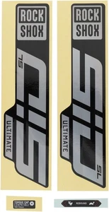Kits de calcomanías de horquilla - Kit de calcomanías de horquilla Rockshox - SID SL Ultimate, 27,5"/29", brillante - Imagen 1 de 1