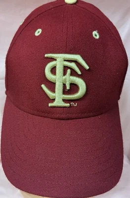 Boné/chapéu de beisebol NCAA New Era estilo corretivo FSU seminoles ajustado 7 3/8 em excelente estado usado - Imagem 1 de 4