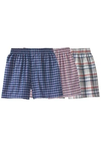 KingSize Men's Big & Tall Woven Boxers 3-Pack - Picture 1 of 9