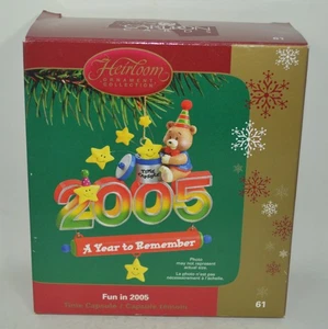 Carlton Cards Heirloom Collection Fun In 2005 Christmas Ornament - Picture 1 of 5