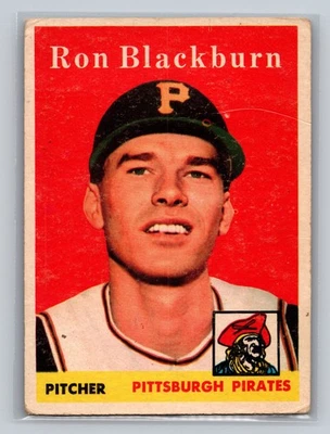 1958 Topps #459 Ron Blackburn - Image 1 of 2