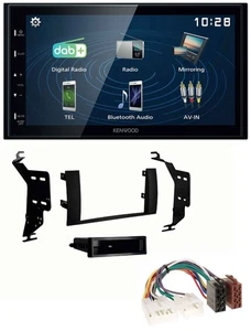 Kenwood 2DIN Bluetooth MP3 USB DAB Autoradio für Toyota Prius 2004-2009 schwarz - Bild 1 von 7