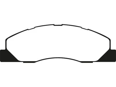 Juego de pastillas de freno delanteras para Ram 2500 2012-2018 EBC 59599TTHJ 2013 2014 2015 2016 Foto 1 de 4