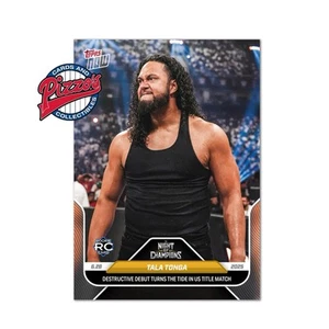 Tala Tonga RC Debut 2025 WWE Topps NOW Card 75 Presale - Picture 1 of 1
