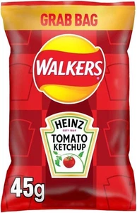 Walkers Heinz Tomato Ketchup 45g x 32 Pack - Picture 1 of 1