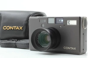 ▶ mit Haube [NEUWERTIG] Contax T3D D Titan Black analoge Kompaktkamera aus Japan - Bild 1 von 13