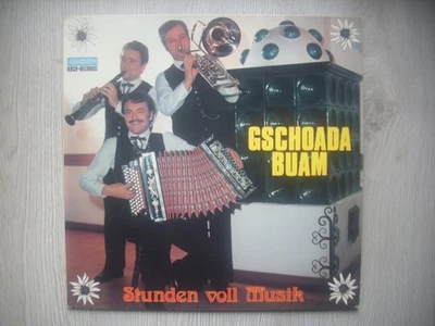 Gschoada Buam "Stunden Voll Musik" rare orig. Vinyl LP Koch records Volksmusik - Image 1 of 4