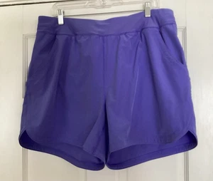 Lands' End Swim Shorts Size 18W Lilac Lined Pockets 5” Inseam - Picture 1 of 3