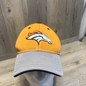 Denver Broncos Reebok On Field NFL Equipment Fitted Hat Orange Size M/L - Picture 1 of 8