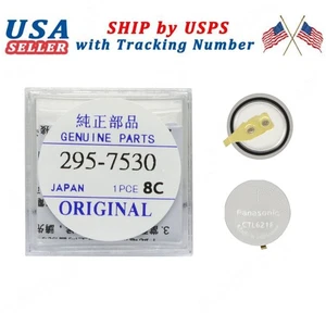 Batteria condensatore 295-7530 CTL621F per Citizen Eco-Drive H010 H018 H030 H050 - Foto 1 di 9