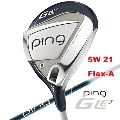 New Women's Ping Gle3 5W 21 Fairway Wood RH / ULT 250J(A) Golf JP - Image 1 of 4