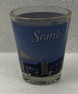 Vintage Seattle, Washington Souvenir Shot Glass - Picture 1 of 3