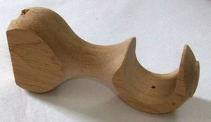Kirsch Unfinished Round Support Center Bracket for a 1-3/8" dowel rod - Picture 1 of 1