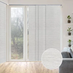 GoDear Design Adjustable Vertical Blinds, Panel Track Blinds, Sliding Glass D... - Picture 1 of 8