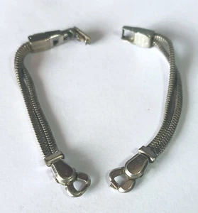 Vintage 10KT White Gold-filled JB CHAMPION Ladies Cocktail Watch Band Bracelet - Picture 1 of 10
