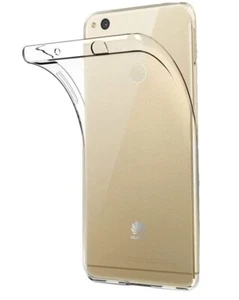 COVER TRASPARENTE ULTRA SLIM PER HUAWEI P8 LITE CUSTODIA MORBIDA CASE TPU GEL - Foto 1 di 12
