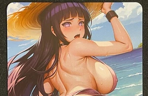 DUAL 1348 Hinata Naruto Goddess Story Anime Waifu Card ACG NSFW - Picture 1 of 3