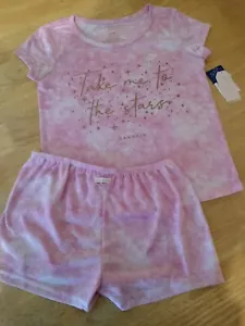 Pigiama corto Danskin bambina "Take Me To The Stars" set/nuovo con etichette/taglia 6-6X/RTLS $38 - Foto 1 di 12