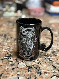 Disney Parks The Nightmare Before Christmas Jack Skellington Sally Ceramic Mug - Picture 1 of 4