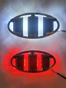 Brenthon 3rd MATT BLACK +2way LED emblem KIA SOUL 08~11 Front, Rear - Picture 1 of 18