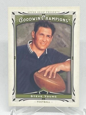 Steve Young 2013 Upper Deck Goodwin Champions #35 XCJX - Image 1 of 2