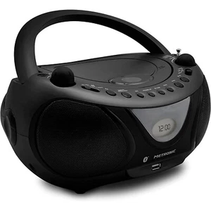 Radio Metronic 477135 portátil BT,Radio AM/FM, lector CD, USB 2x3W Usada - Imagen 1 de 3