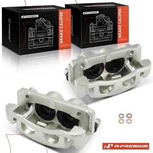 A-Premium Front Brake Caliper w/Bracket for Infiniti QX56 Nissan Armada Titan - Picture 1 of 8