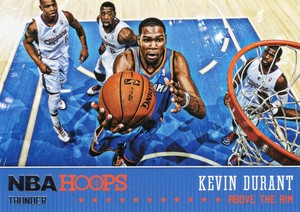 KEVIN DURANT - 2013-14 Panini NBA Hoops - Above The Rim - OKC Thunder #10