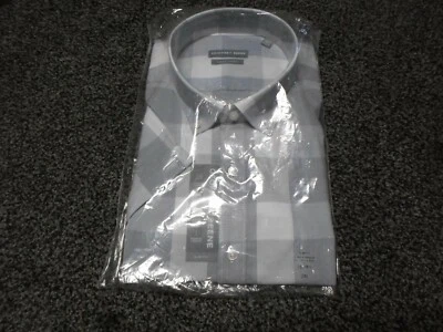 GEOFFREY BEENE SLIM Fit Men's Wrinkle Free SHORT SLEEVE 18- 18 1/2- 2XL NEW - Image 1 of 2