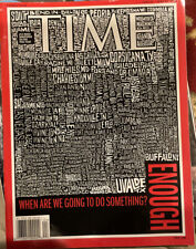 Time Magazine June￼ 20/June27, 2022 When Are We Going To Do Something Double Iss