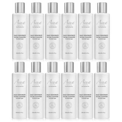 12X Gotas de rocío diarias desmaquillante Mar Muerto para todo tipo de piel ENVÍO INTERNACIONAL GRATUITO Foto 1 de 3