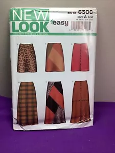 Retro New Look 6300 Simplicity Sewing Pattern Womens 6-16 Skirts UNCUT X49 - Picture 1 of 5