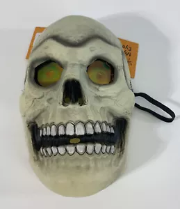 Spooky Village Skull Mysterious Eyes Mask Costume Halloween Mask - Picture 1 of 5